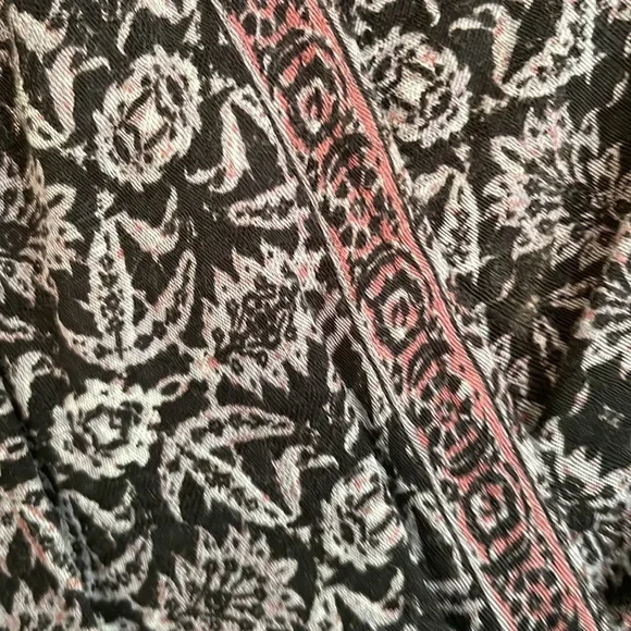 Free People black floral lace-back jumpsuit - Picture 5 of 6